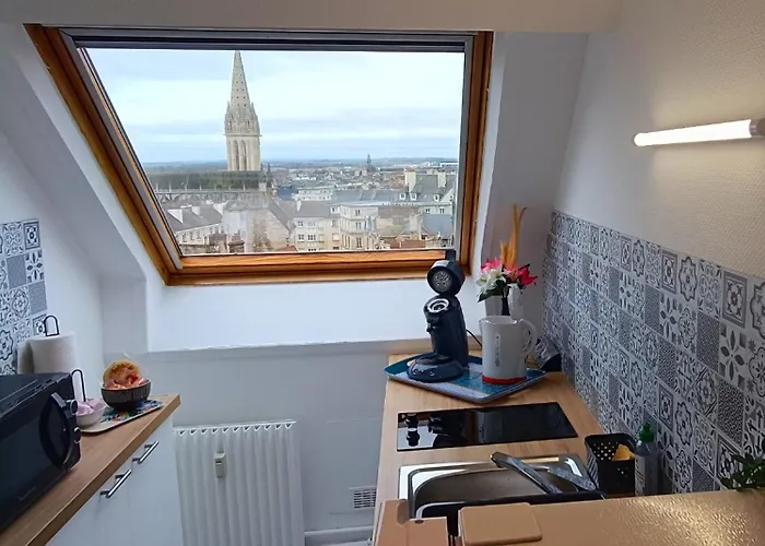 Equipe En Hyper-centre Avec Parking Prive Et Gratuit - Vue Sur La Et Chateau De * Caen